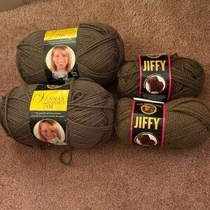 Bundle of Lion brand Yarn